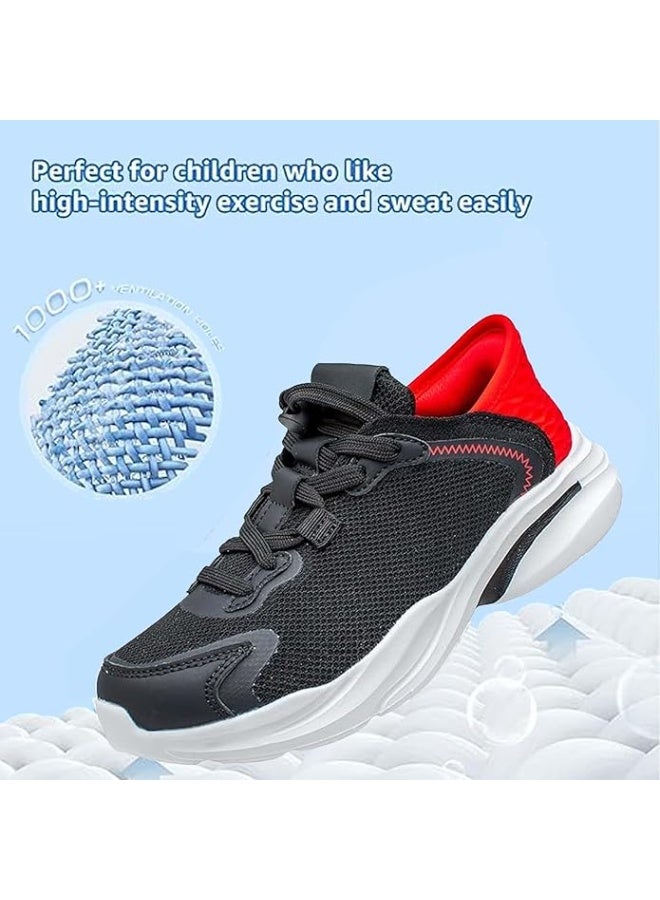 Lucky Kids Lightweight and Breathable Sneaker Shoes for Big Kids - Slip On Sport and Running Shoes Walking Shoes - Image 4
