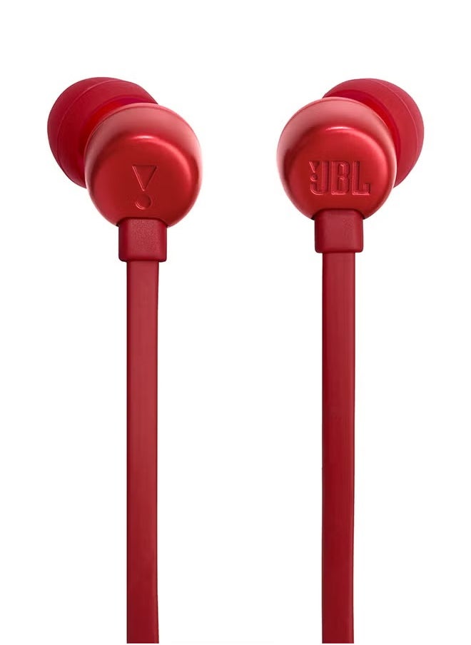 Service Zone JBL Tune 310C USB-C Wired Hi-Res In-Ear Headphones Red  - Image 5