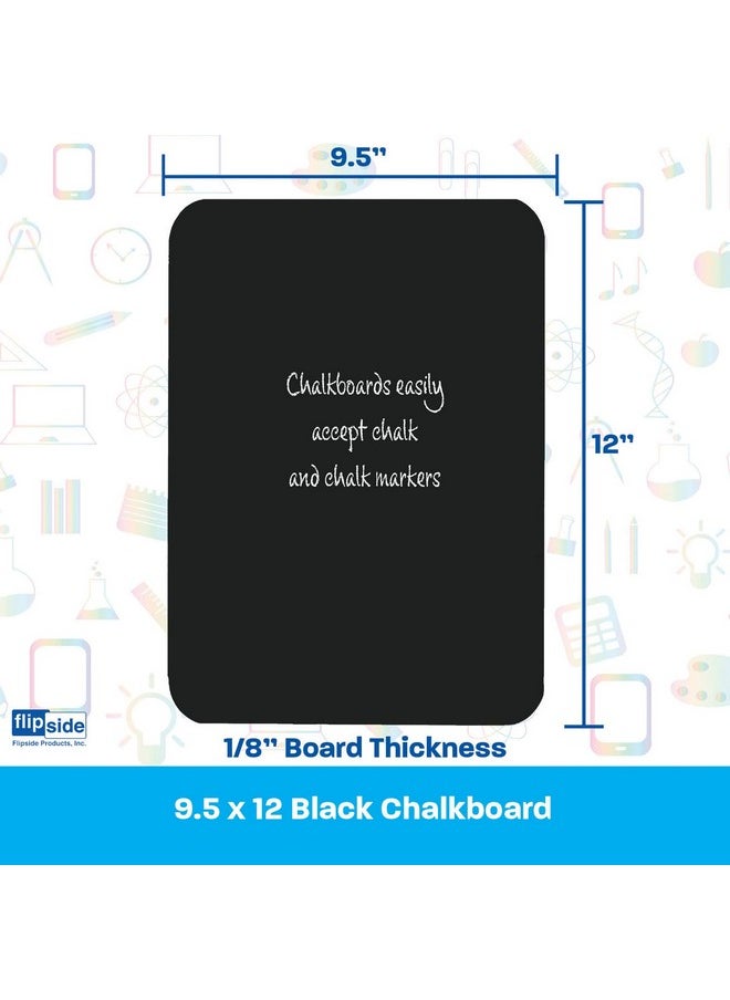 Flipside Products Flipside Products Chalk Board, 9 1/2" x 12", Black  - Image 4