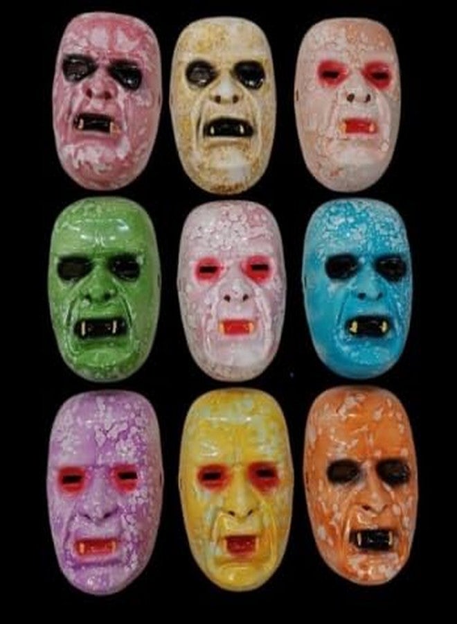 ASBK Decorative Face Masks Collection, Party and Halloween Masks,Various theme Mask Designs (Vamp PAck of 5)