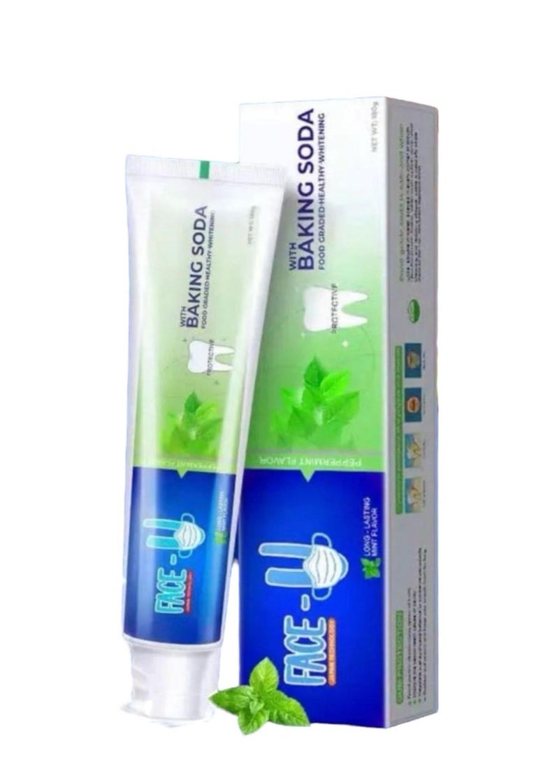 فايس صودا الخبز، تبييض صحي متدرج، 180 جرام