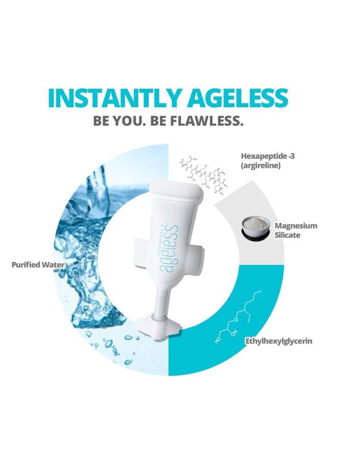 Instantly Ageless Instant Face Lift Cream - Skin Care for Anti Aging face cream - Wrinkle Tightener - Instant Under Eye Bags Remover - Facelift in a Box of 25 Vials - Image 3