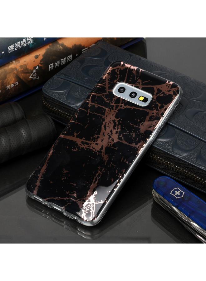 زبون جراب لهاتف Galaxy S10e بنمط رخامي مطلي بالبلاستيك الحراري الناعم - Image 5