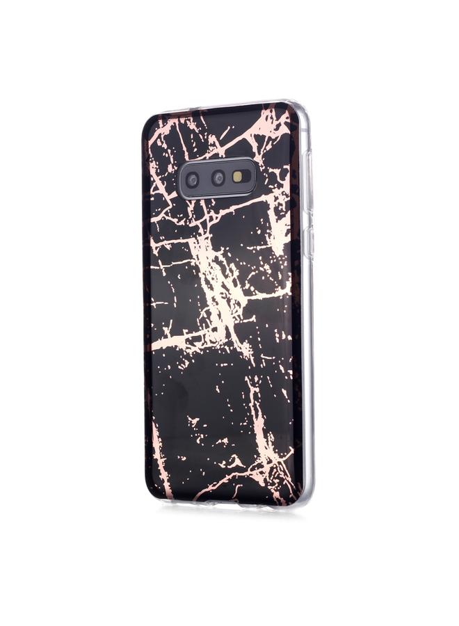 زبون جراب لهاتف Galaxy S10e بنمط رخامي مطلي بالبلاستيك الحراري الناعم - Image 2