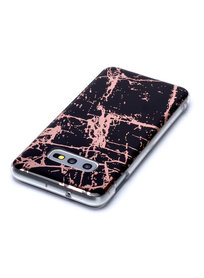 زبون جراب لهاتف Galaxy S10e بنمط رخامي مطلي بالبلاستيك الحراري الناعم - Image 4