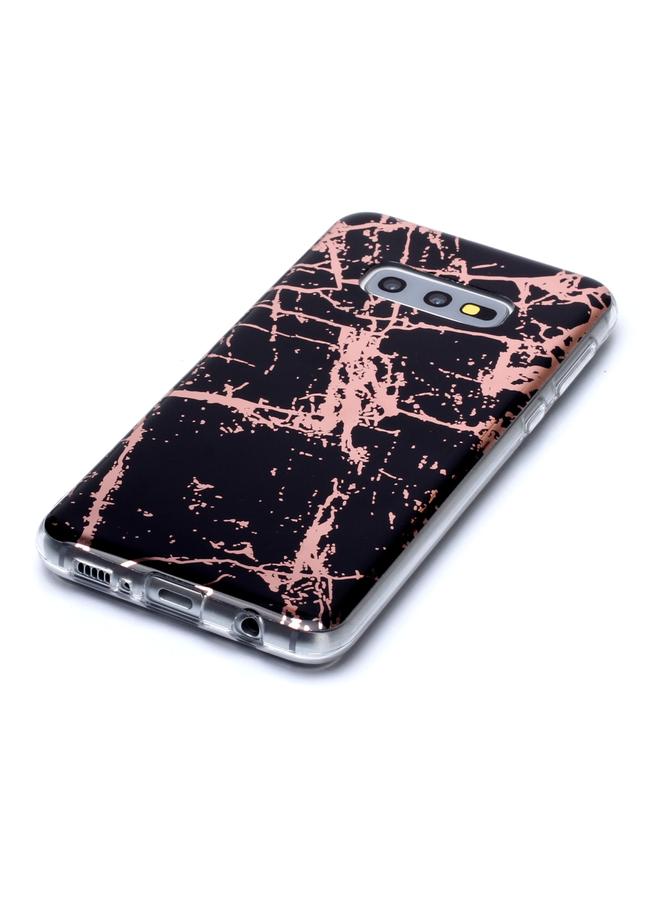 زبون جراب لهاتف Galaxy S10e بنمط رخامي مطلي بالبلاستيك الحراري الناعم - Image 3