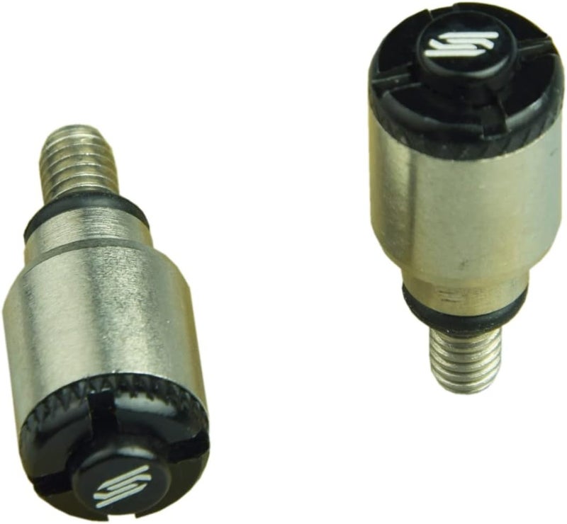 Fork Air Bleeder Bleed Valves M4x0.7mm Compatible with KTM HUSQVARNA GASGAS WP - Black