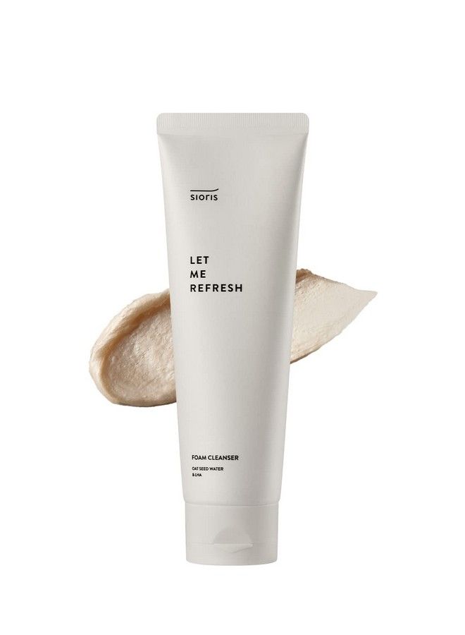 SIORIS Let Me Refresh Foam Cleanser 120Ml 4.05Fl.Oz. Slightly Acid Cleanser Nourish And Soothe Skin Korean Skincare Gift - Image 2