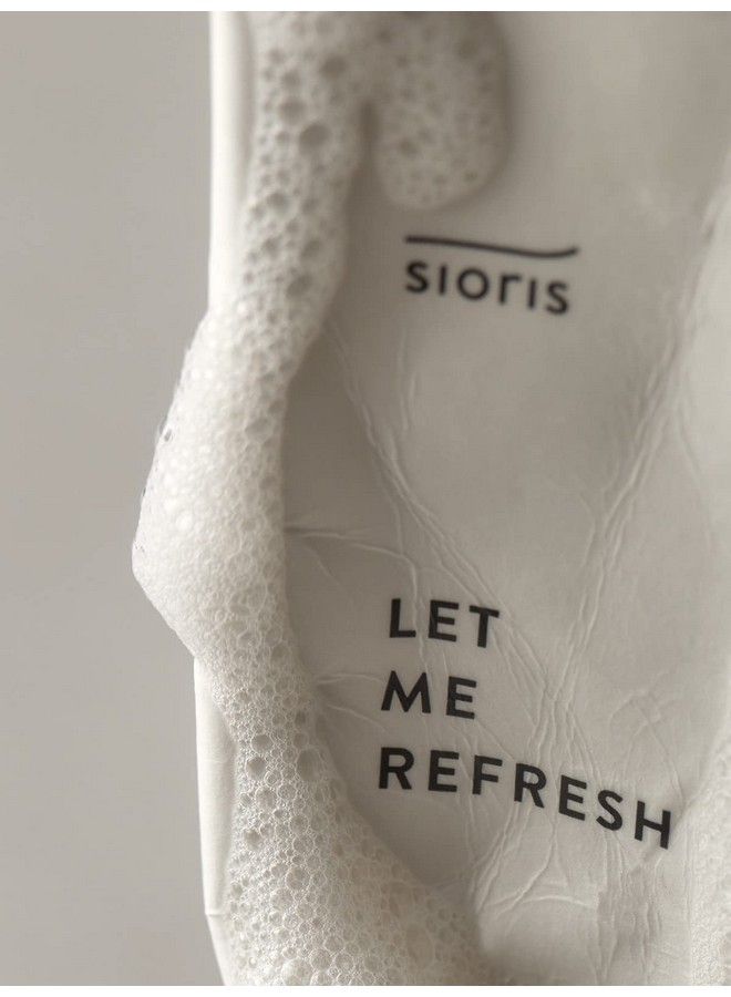 SIORIS Let Me Refresh Foam Cleanser 120Ml 4.05Fl.Oz. Slightly Acid Cleanser Nourish And Soothe Skin Korean Skincare Gift - Image 3