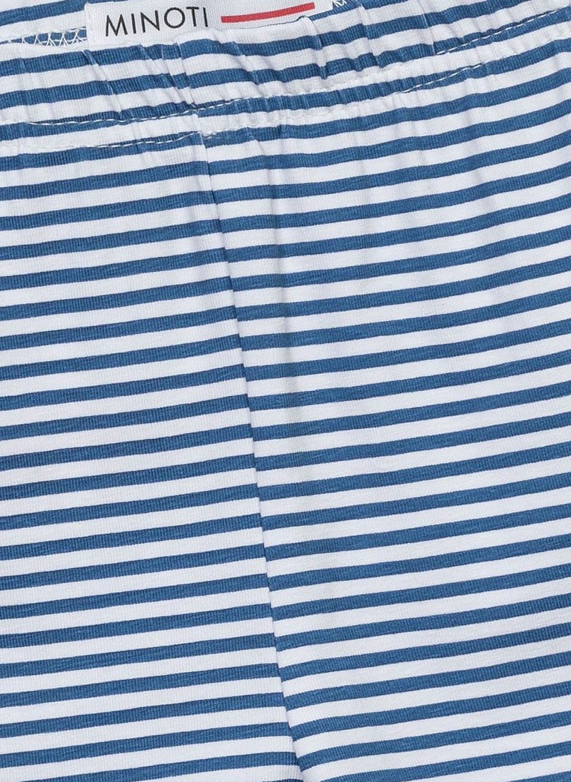 مينوتي ليجن بناتي مخطط بخصر مطاطي مريح للاستخدام اليومي - Image 4