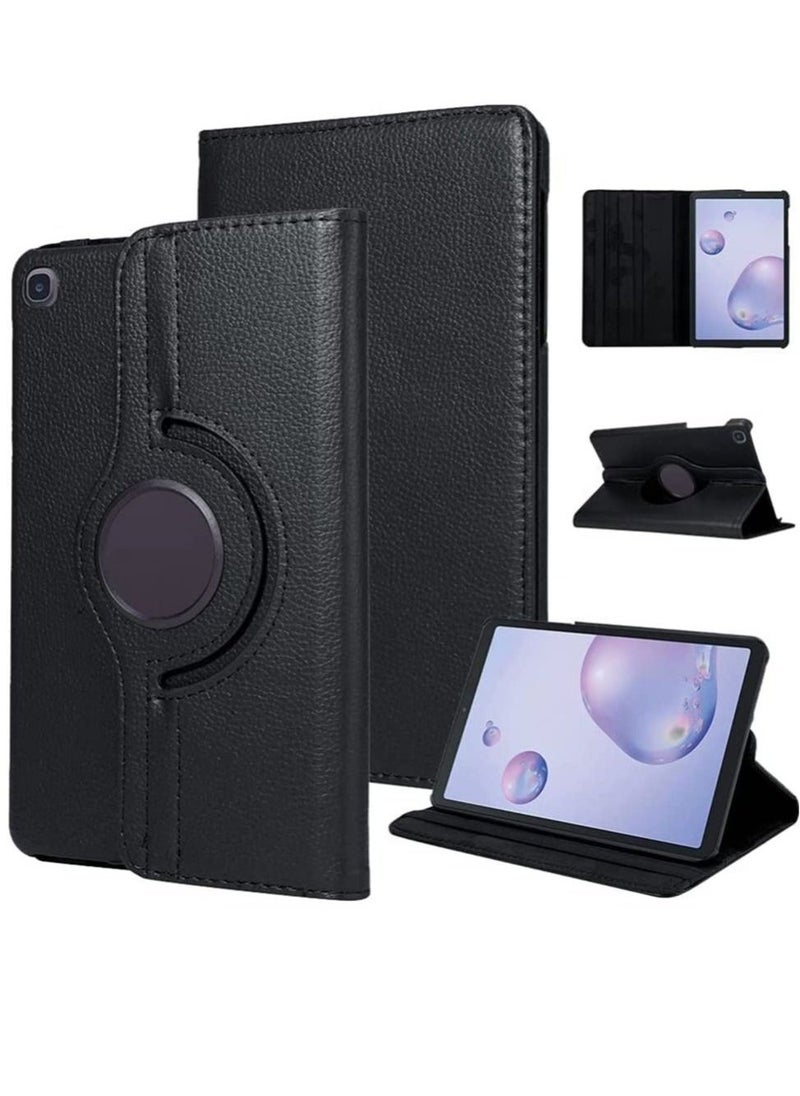 BGM - new Galaxy Tab A7 Lite Case, Samsung Tab A7 Lite Case, 360Â° Rotating Multi-Angle Stand, PU Leather Flip Folio Case For Samsung Galaxy Tab A7 Lite T220/T225 Case Black - Image 1