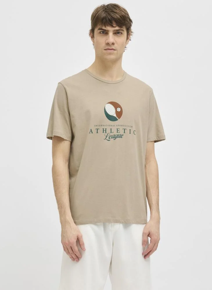 ج ج ريبل Jrebgrant  Ss Crew Neck T-Shirt