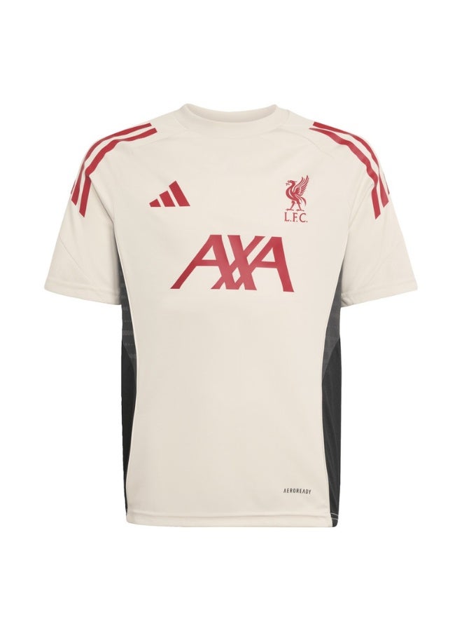اديداس قميص ليفربول لكرة القدم أبيض للجنسين - Image 1