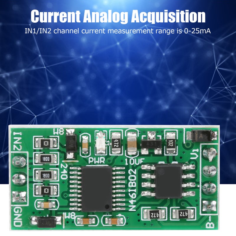 N46IB02 4‑20MA RS485 Current Analog Acquisition ADC RTU 03 06 Function Codes (with Pin) - Image 3