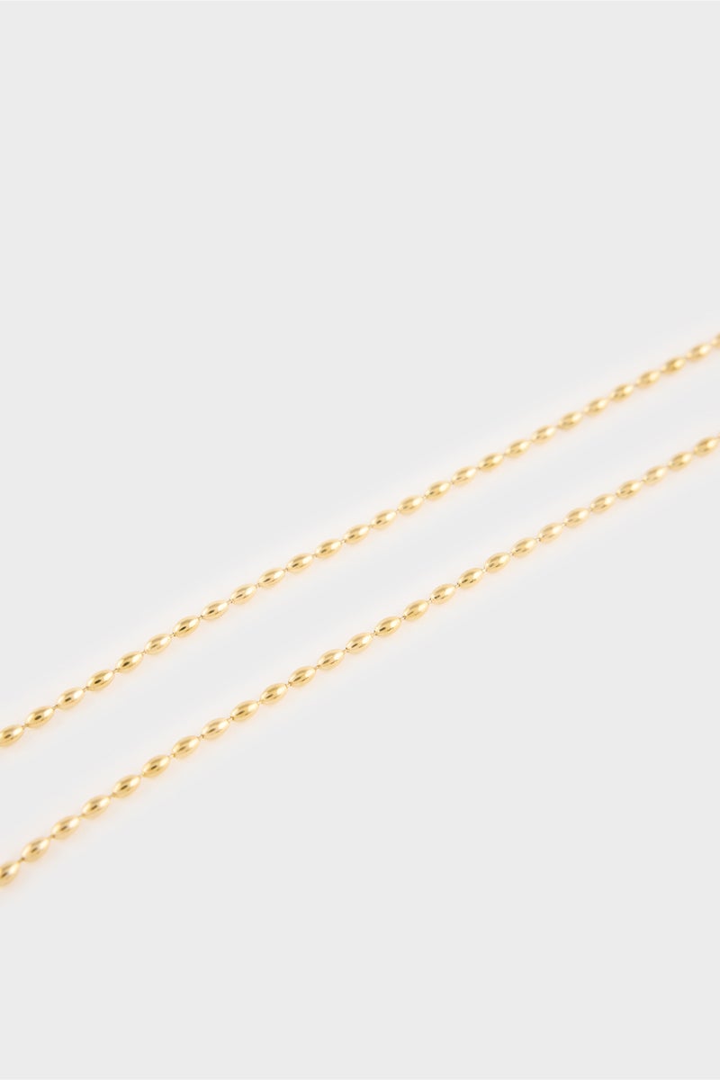 DeFacto Gold Woman Woman Gold 2 Piece Steel Necklace Casual - Image 4