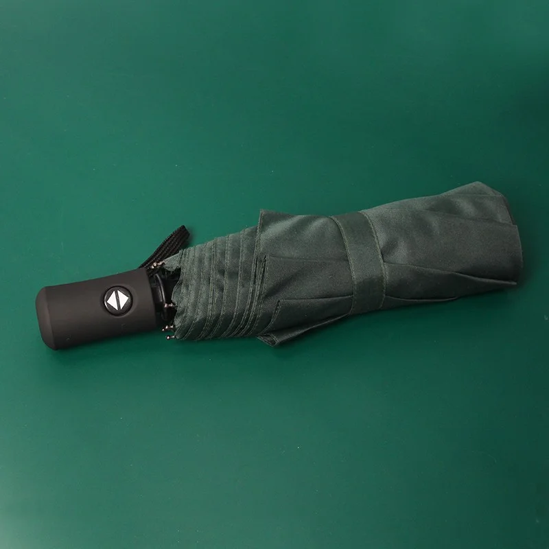 ELEVEN MARKETS Eleven Market Umbrella Fully Automatic 8 Wire Green Women's Umbrella