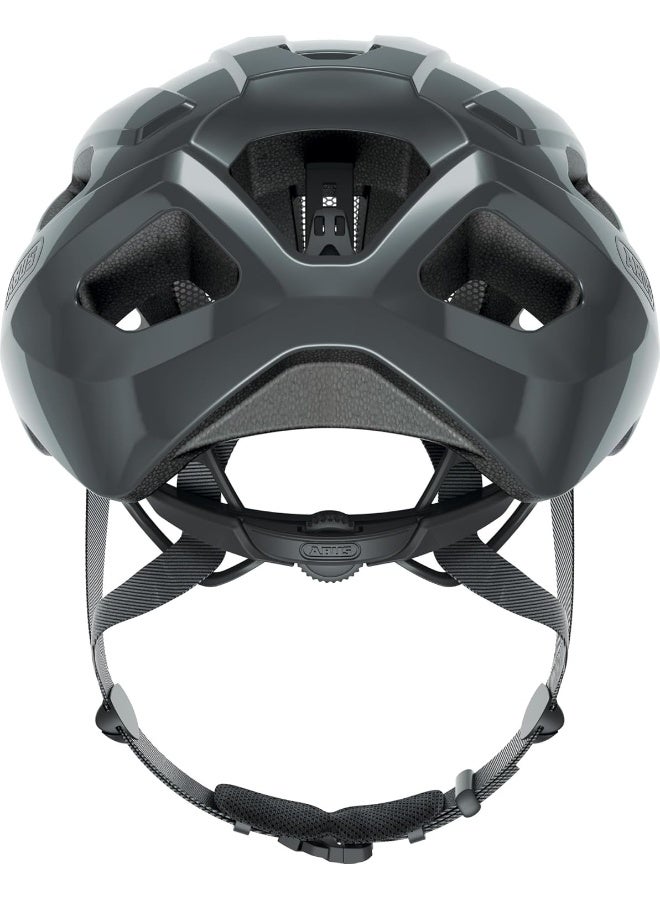 ABUS Macator Road Bike Helmet - Sporty Bicycle Helmet for Beginners - Also Suitable for Plaited Hair - for Men and Women - Image 3
