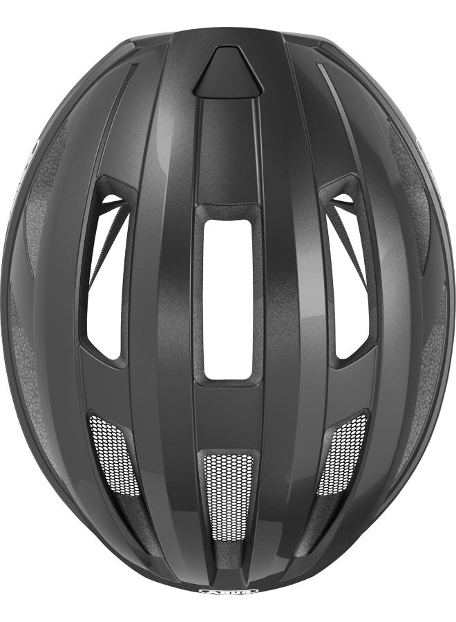 ABUS Macator Road Bike Helmet - Sporty Bicycle Helmet for Beginners - Also Suitable for Plaited Hair - for Men and Women - Image 4