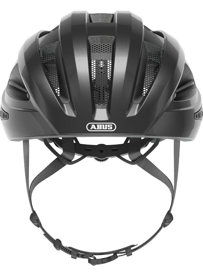 ABUS Macator Road Bike Helmet - Sporty Bicycle Helmet for Beginners - Also Suitable for Plaited Hair - for Men and Women - Image 2