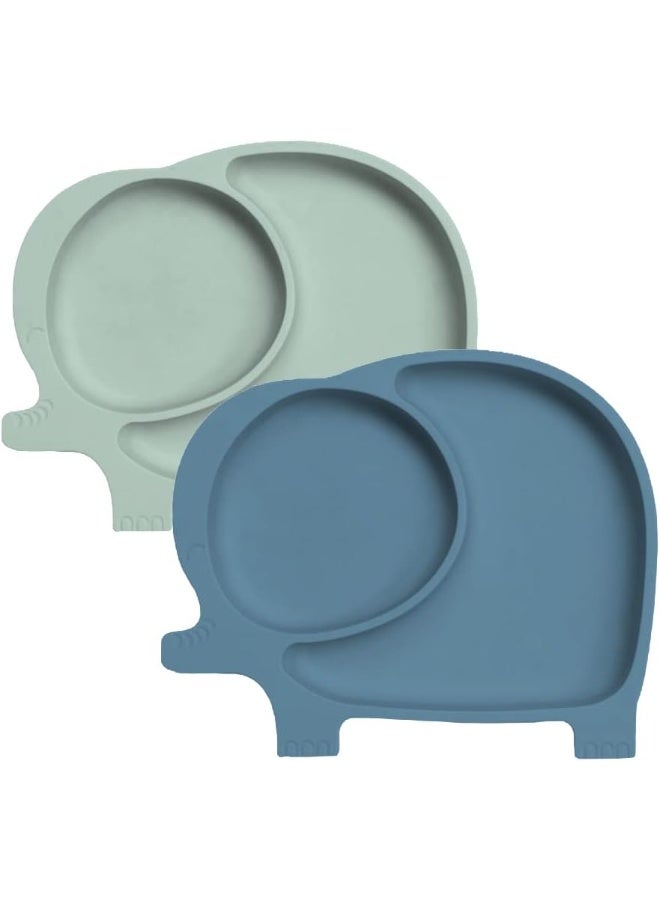 Sage Spoonfuls Silicone Plates for Babies & Toddlers - Image 1