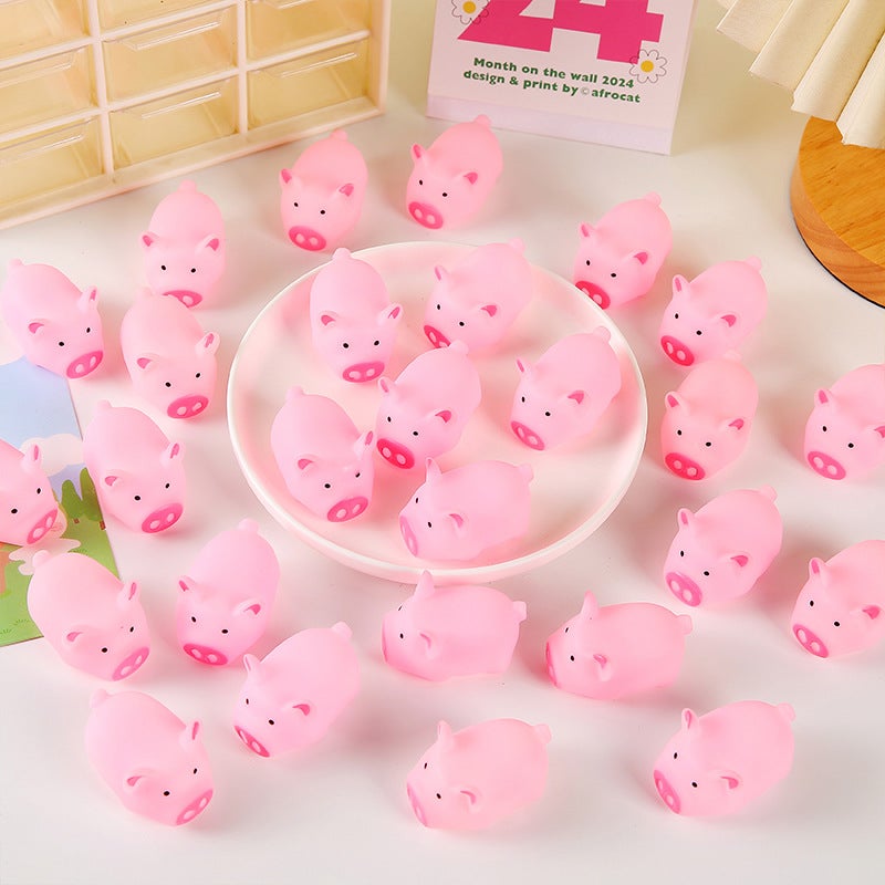 Piggy pinch music toy ground push sweep code sound toy pinch call cartoon decompression toy take-out gift  wholesale - Image 4