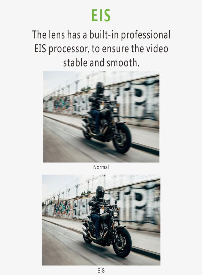 Motorcycle WiFI Ultra HD Dash Cam, Electric Vehicles 1080p Waterproof Dual Lens Video Recorder, Front and Rear Dual Camera Recorder, 3'' IPS Screen 360 Degree Angle Night Vision 256G Memory Support - Image 3
