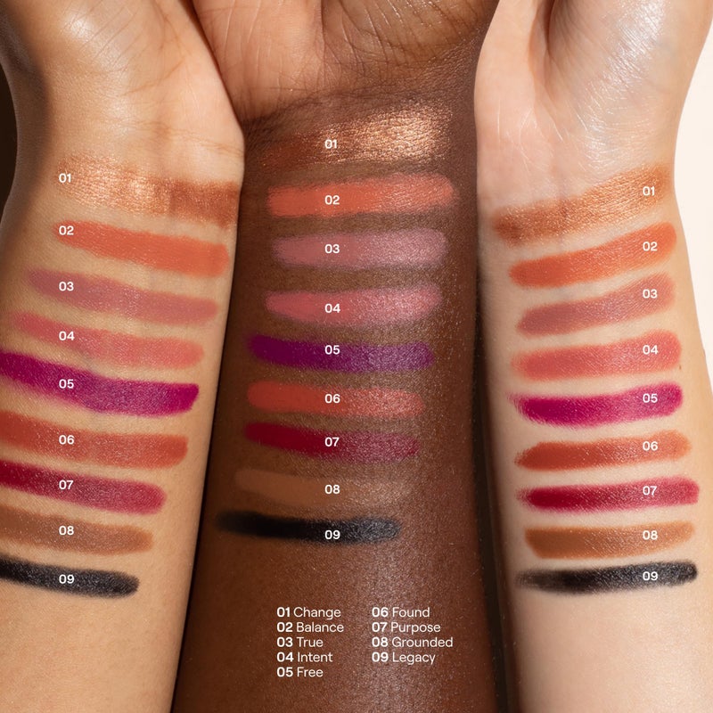 Live Tinted Huestick Multistick: Eye, Lip, & Cheek All in One Makeup Stick with Hyaluronic Acid, Squalane, Twistable Crayon Design, Vegan Formula, Made for a Creamy Blendable Feel, Found 3g / 0.1oz - Image 4
