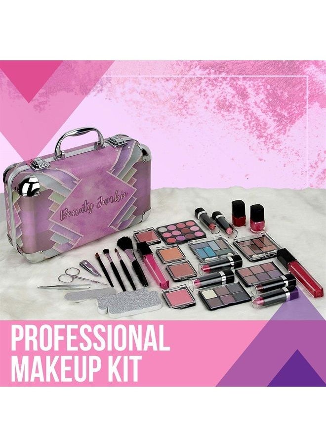 Ver Beauty Starter Carry-All Teen Makeup Kit Gift Set, Pink, 1 Count  - Image 3