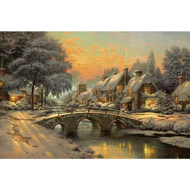 Manufacturers Custom Wooden Jigsaw Puzzle 2000 Pieces Adult Educational Toys Jigsaw Puzzle - Image 1