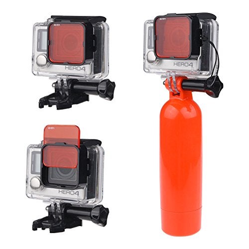 CamKix Diving Lens Filter Kit Compatible with GoPro Hero 4, Hero+, Hero and 3+ - fits Standard Waterproof Housing - Enhances Colors for Underwater Video and Photography - Includes 5 Filters - Image 4