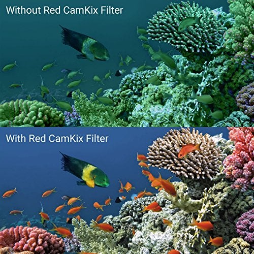 CamKix Diving Lens Filter Kit Compatible with GoPro Hero 4, Hero+, Hero and 3+ - fits Standard Waterproof Housing - Enhances Colors for Underwater Video and Photography - Includes 5 Filters - Image 5