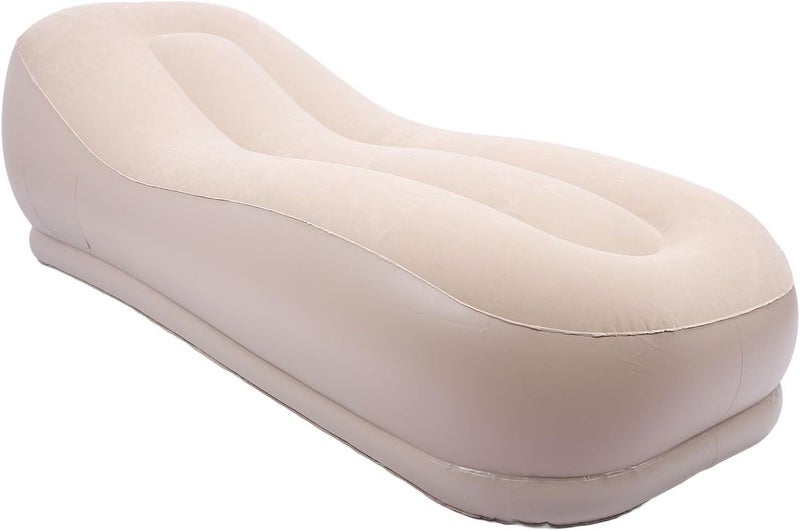 RIZGHWOY Self Inflating Ergonomic Skin Friendly Inflatable Couch Chair for Home Use 68.9x29.5x19.7in, Inflatable Sofa for Office Nap - Image 4