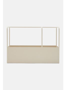 Tchibo Utensil Stand 14 H x 21 L x 7 W cm, Matt Cream  - Image 2