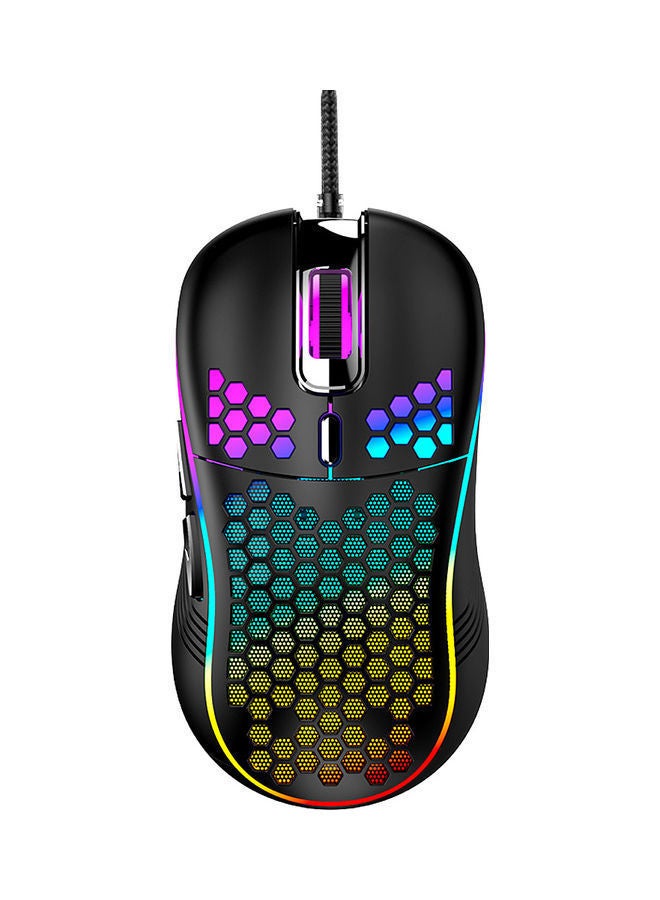NIBEMINENT RGB Lightweight Wired Gaming Mouse With 6 Programmable Button  - Image 1