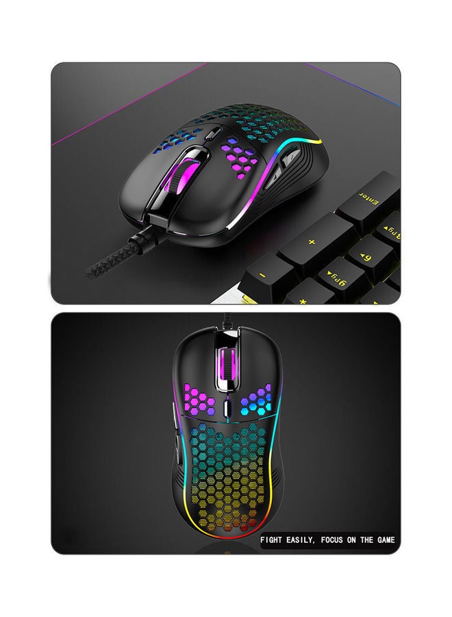 NIBEMINENT RGB Lightweight Wired Gaming Mouse With 6 Programmable Button  - Image 2