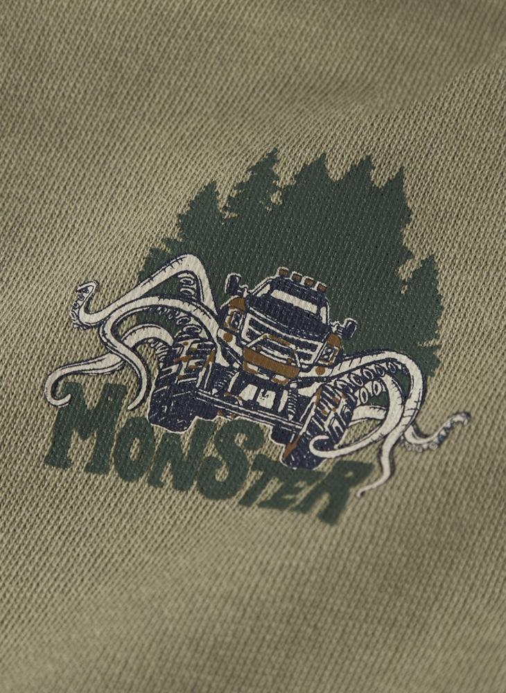 NAME IT Kids Printed Zip Through Hoodie - Image 3