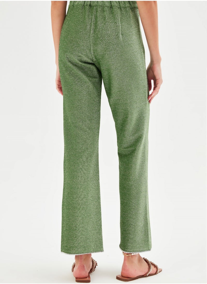 Generic - Roda Trousers Glitter Grasshopper Green - Image 1