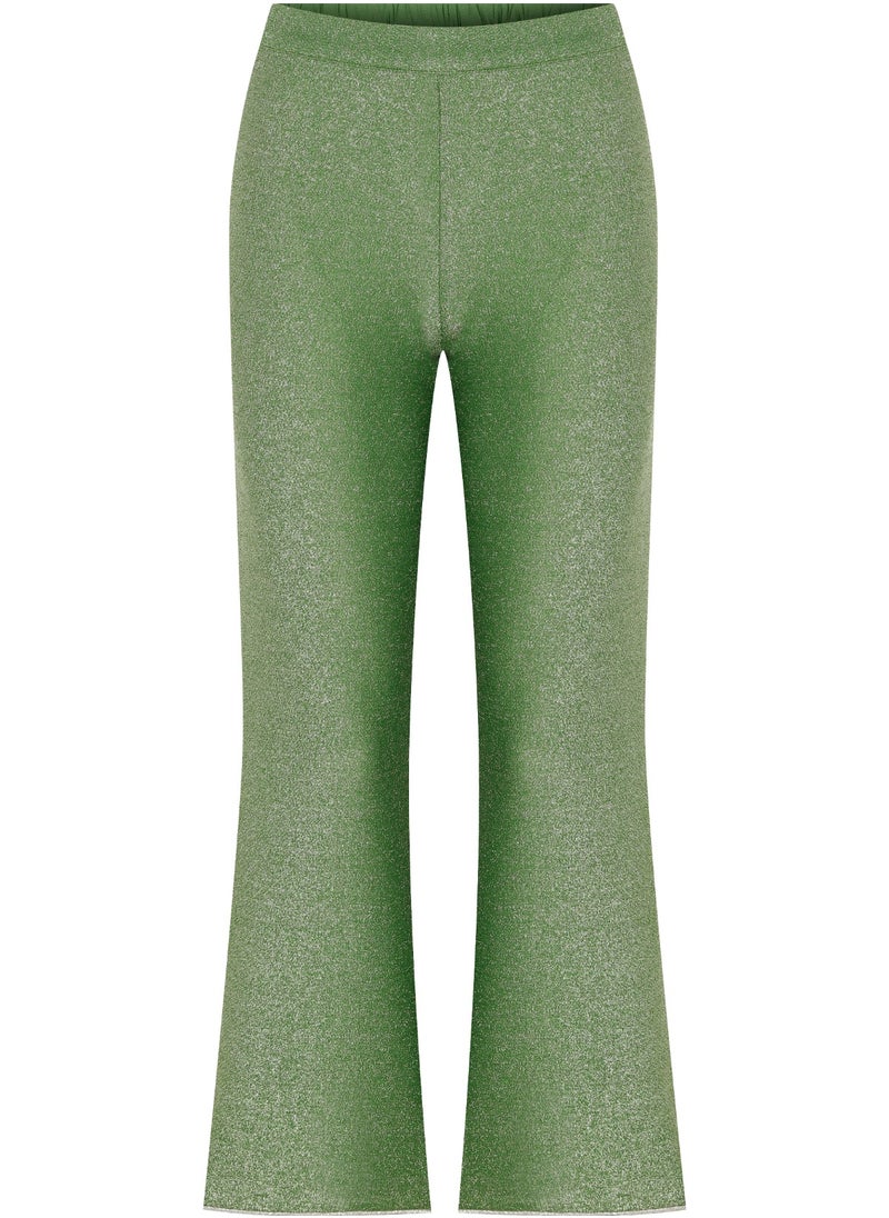 Generic - Roda Trousers Glitter Grasshopper Green - Image 1