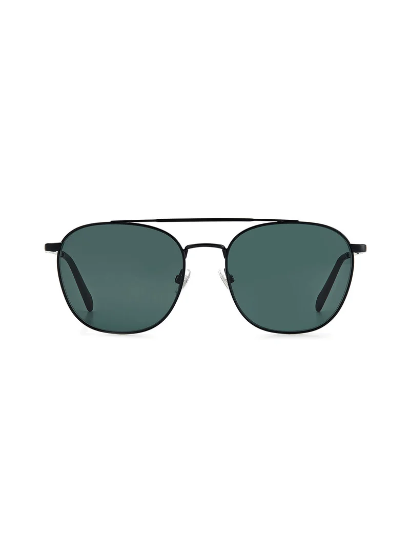 FOSSIL Men's UV Protection Round Sunglasses - Fos 3139/G/S Mtt Black 56 - Lens Size: 56 Mm