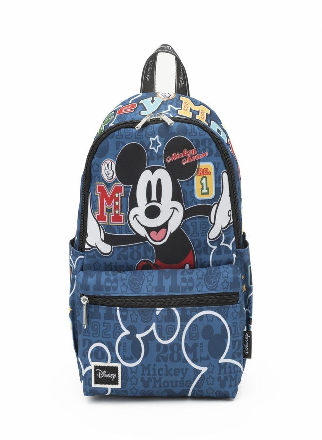 Wondapop Fortnite Character Printed Backpack Black/Brown/White - Image 1