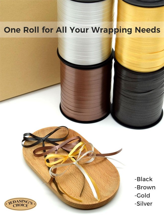 IEDASING'S CHOICE Purple Ribbon Curling Ribbon 500 Yards for Gift Wrapping Balloon String Party Decor Art Crafts for Christmas Wedding Birthday Baby Shower, 1/5" Wide - Image 3