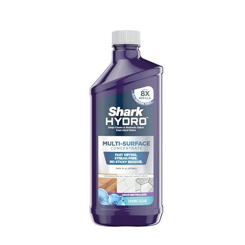Shark Hydro Multi-Surface Concentrate with Odor Neutralizing Technology, Formulated for Use in All Hydro Wet & Dry Cleaners, Use on Sealed Hardwood, Tile, Laminate, & Stone, 16oz, WWCM16 - Image 1