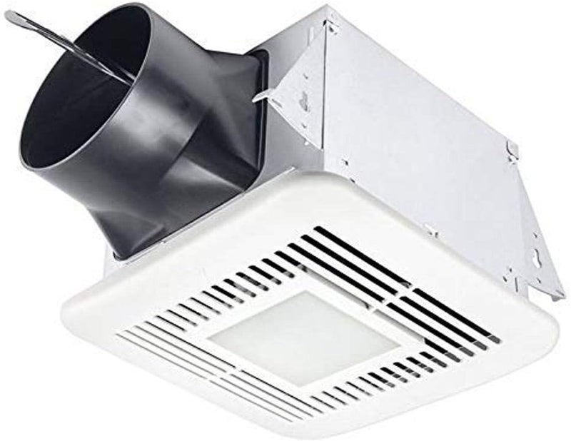 BREEZ Delta BreezElite 80110 CFM Exhaust Bath Fan Humidity Sensor Off White  - Image 1