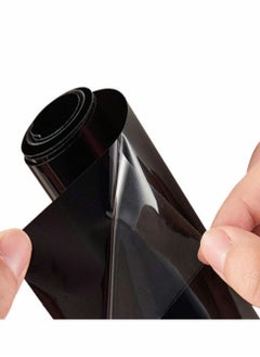 Window Tint Film, 35% VLT Professional Uncut Car Packaging Sun Film Suitable For Sunscreen Heat Insulation, Diy, Privacy Protection (2 Roll, 1m×50cm)