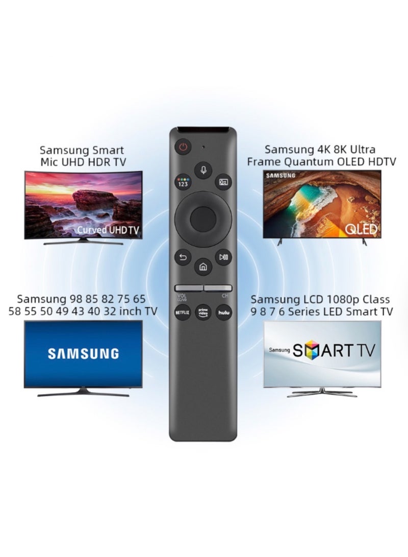 Universal Voice Remote Control for Samsung QLED 4K/8K Smart TVs, Compatible with Q60A, Q70A, QN90A – Model BN59-01385B (No Solar Version) - Image 3