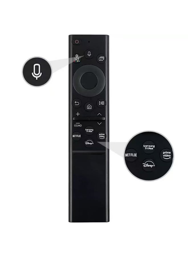 Universal Voice Remote Control for Samsung QLED 4K/8K Smart TVs, Compatible with Q60A, Q70A, QN90A – Model BN59-01385B (No Solar Version) - Image 1