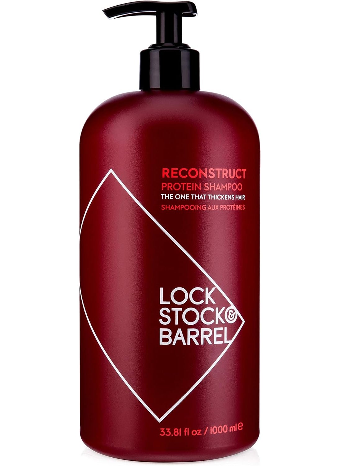Lock Stock & Barrel Lock Stock & Barrel Reconstruct Protein Thickening Shampoo For Men 1000 ml 