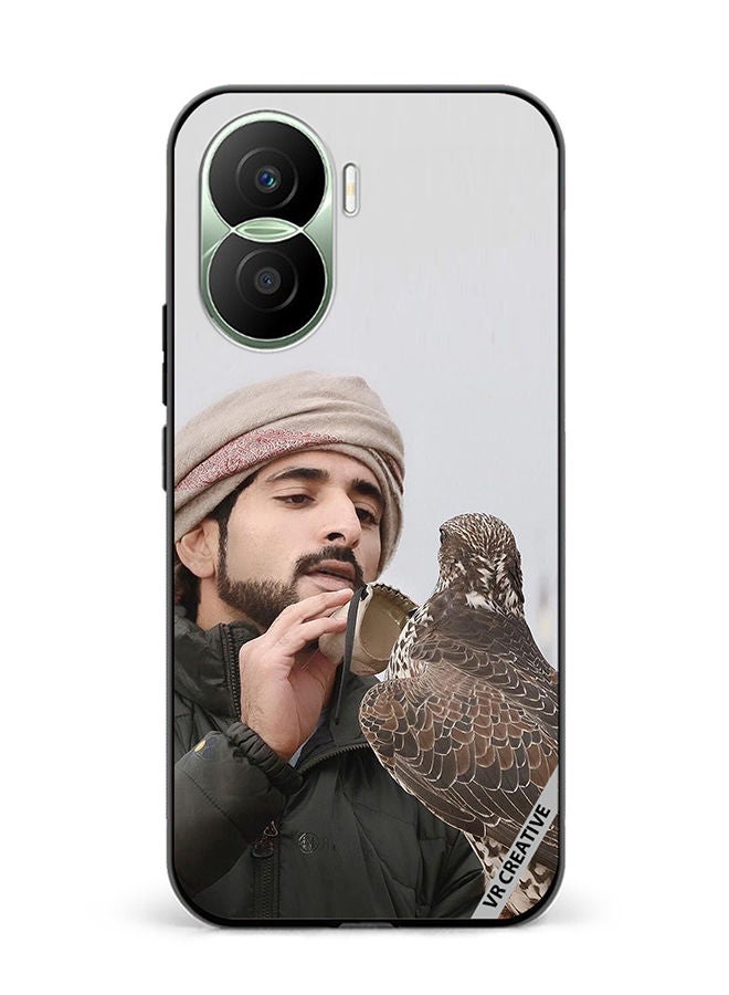 VR CREATIVE Protective Case Cover For Honor Play7T Pro Sheikh Hamdan Loving His Eagle Design Multicolour - Image 1