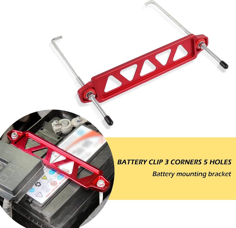 Aokdom Premium Aluminum Battery Hold Down Bracket - Image 3