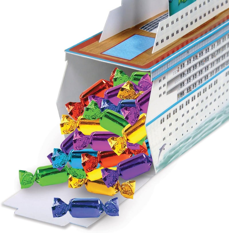 Beistle  Three Dimensional Fillable Cruise Ship Table Centerpiece 1325 Nautical DecorationsBon Voyage Ocean Theme Party Supplies Made In USA Since 1900 Multicolor - Image 3